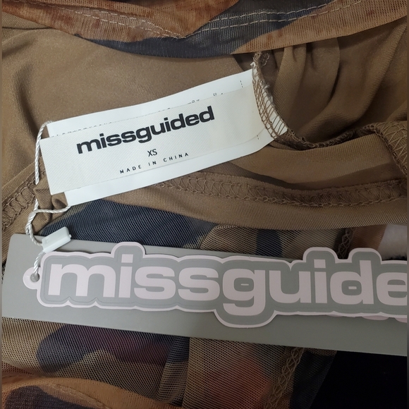 Missguided+ Brown Animal Print Maxi Dress - Picture 6 of 6